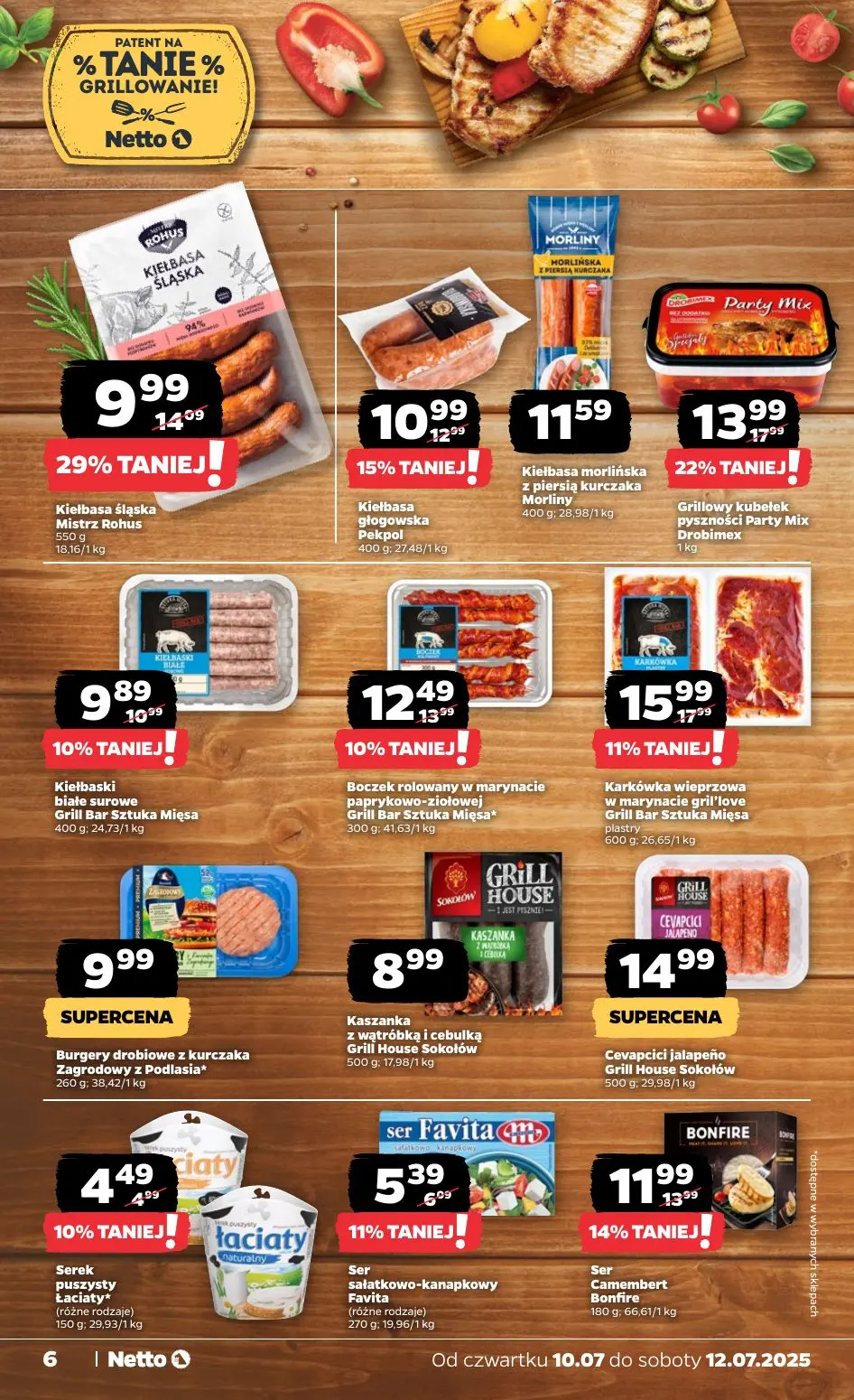 gazetka promocyjna NETTO Świeżo i tanio! - Strona 6