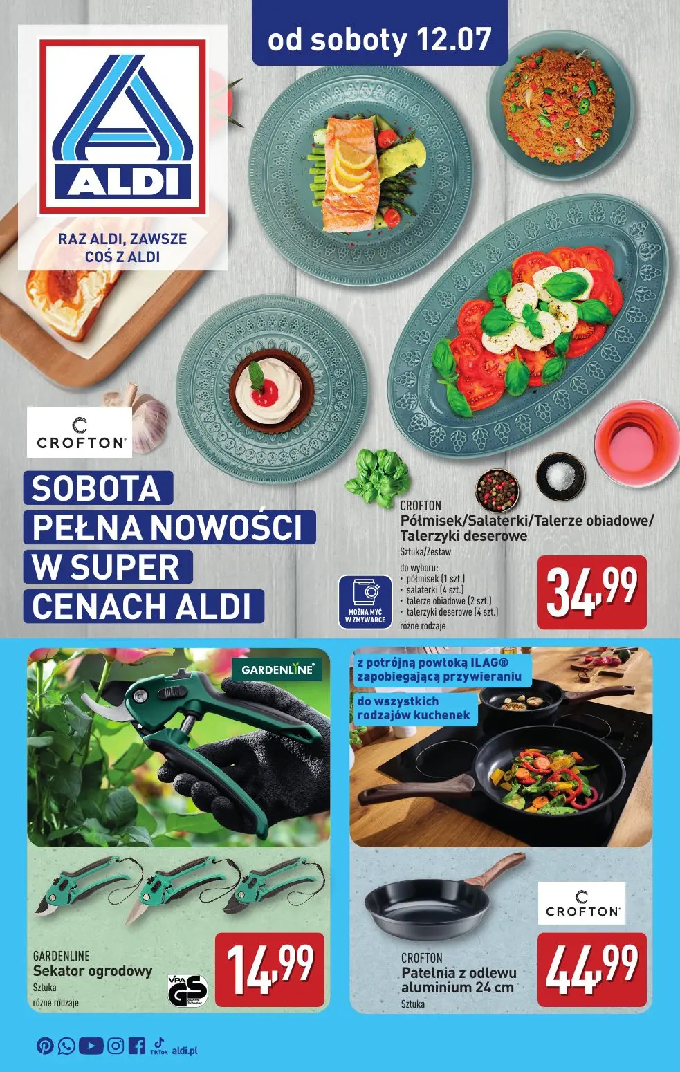 gazetka promocyjna ALDI Sobota pełna nowości - Strona 1