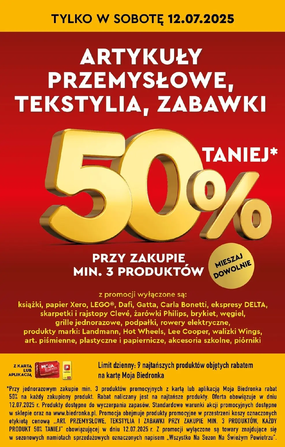 gazetka promocyjna Biedronka Najtańsza sobota - Strona 3