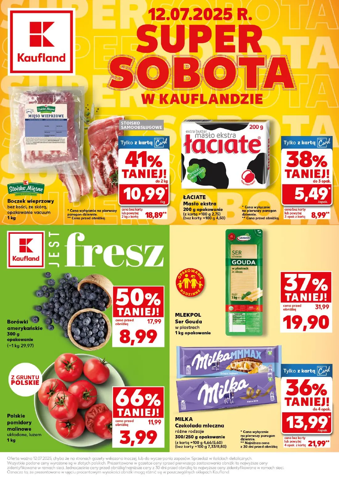 gazetka promocyjna Kaufland Super sobota - Strona 1