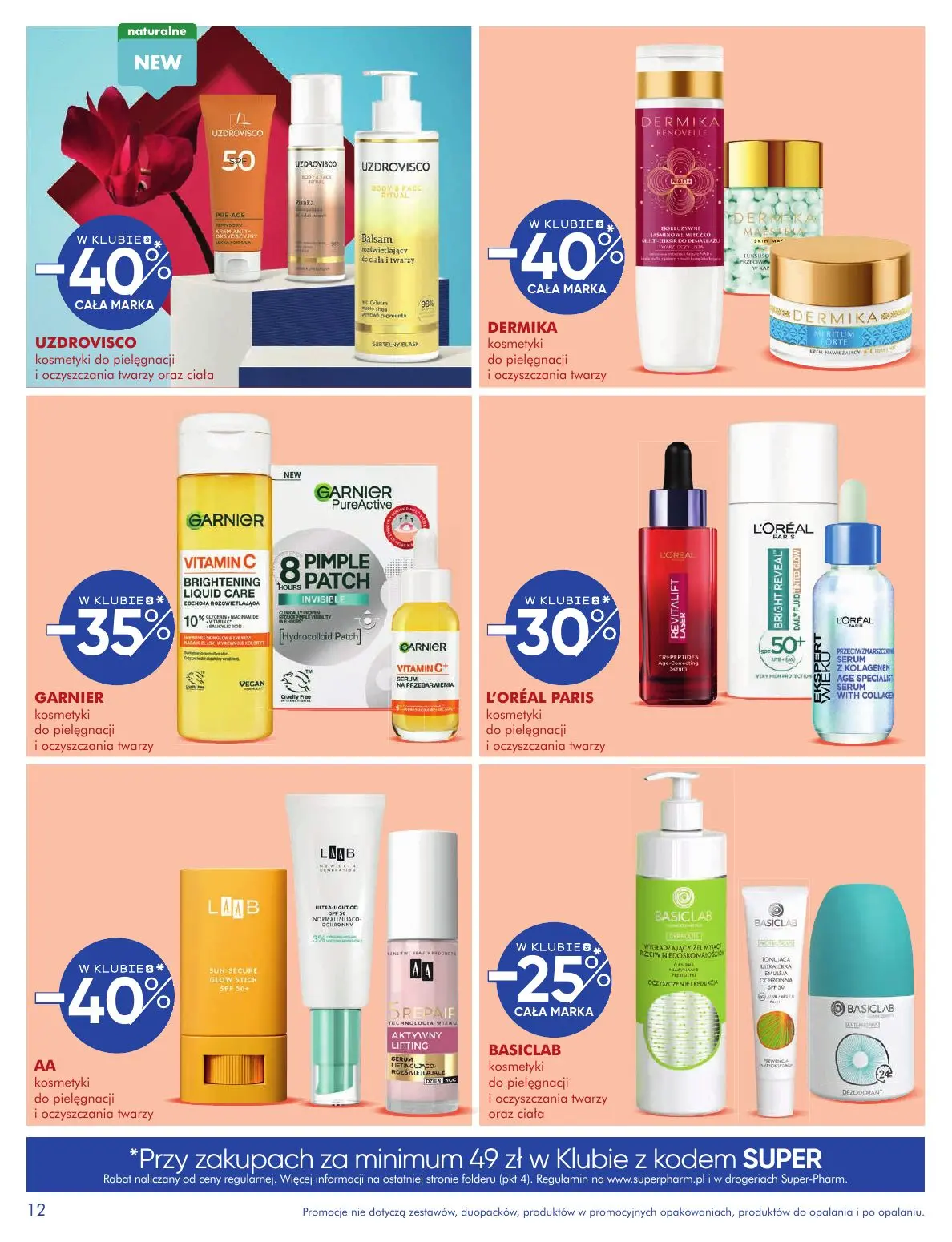 gazetka promocyjna SUPER-PHARM LATO - Strona 12