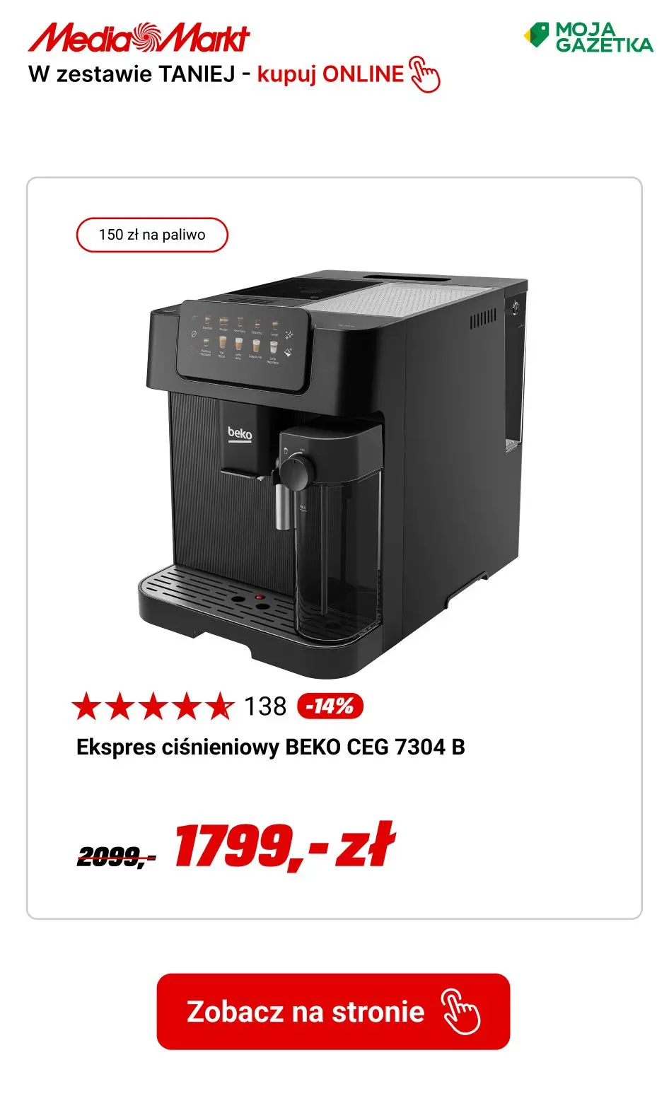 gazetka promocyjna Media Markt Beko - w zestawie TANIEJ o 40%! - Strona 5