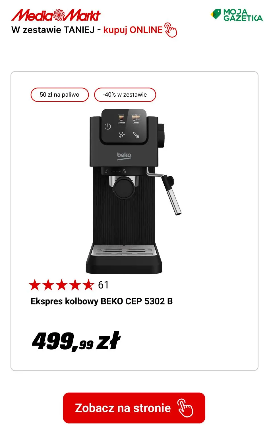 gazetka promocyjna Media Markt Beko - w zestawie TANIEJ o 40%! - Strona 7