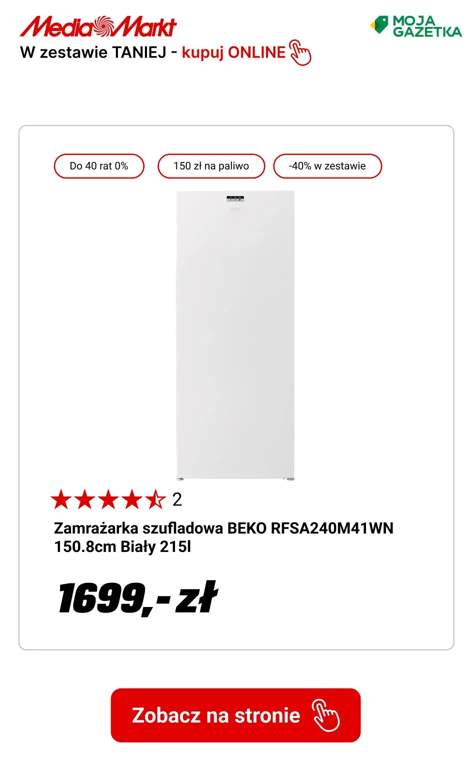 gazetka promocyjna Media Markt Beko - w zestawie TANIEJ o 40%! - Strona 12
