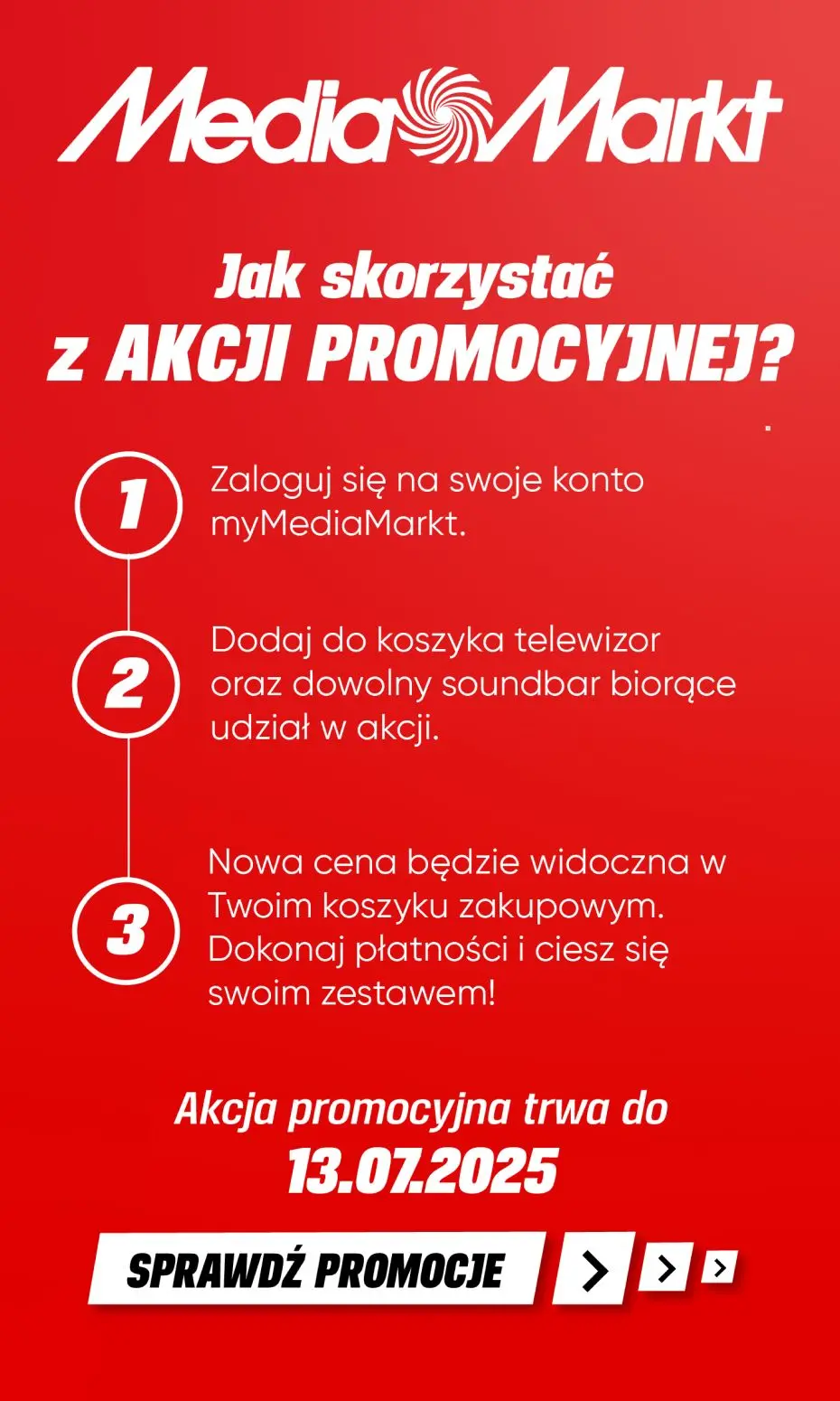 gazetka promocyjna Media Markt Tylko w myMediaMarkt: -10% na zestaw TV + soundbar! - Strona 2