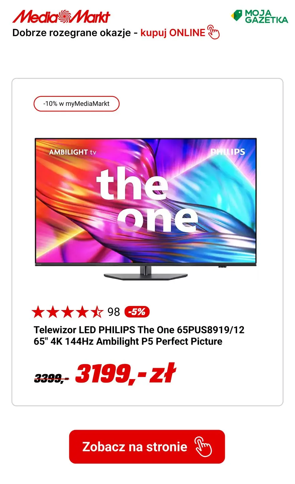 gazetka promocyjna Media Markt Tylko w myMediaMarkt: -10% na zestaw TV + soundbar! - Strona 7