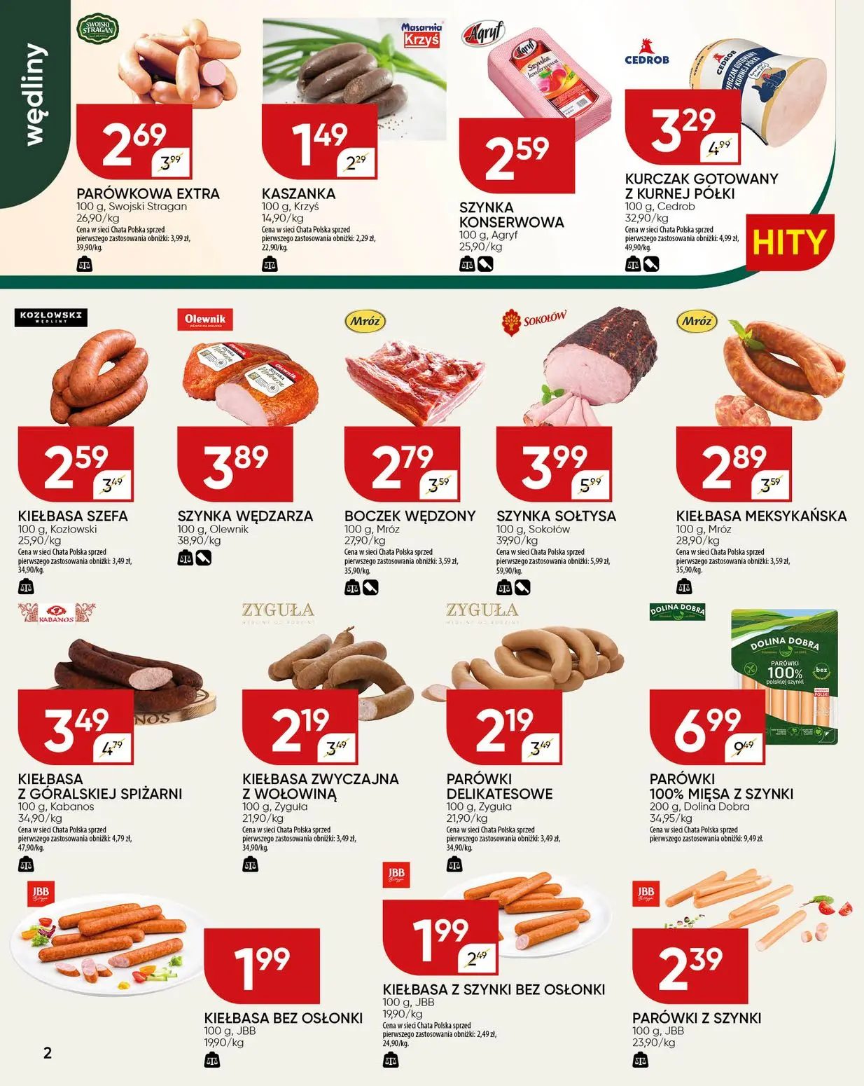 gazetka promocyjna Chata Polska  - Strona 2