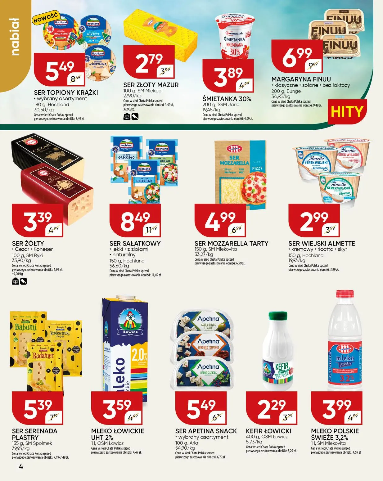 gazetka promocyjna Chata Polska  - Strona 4