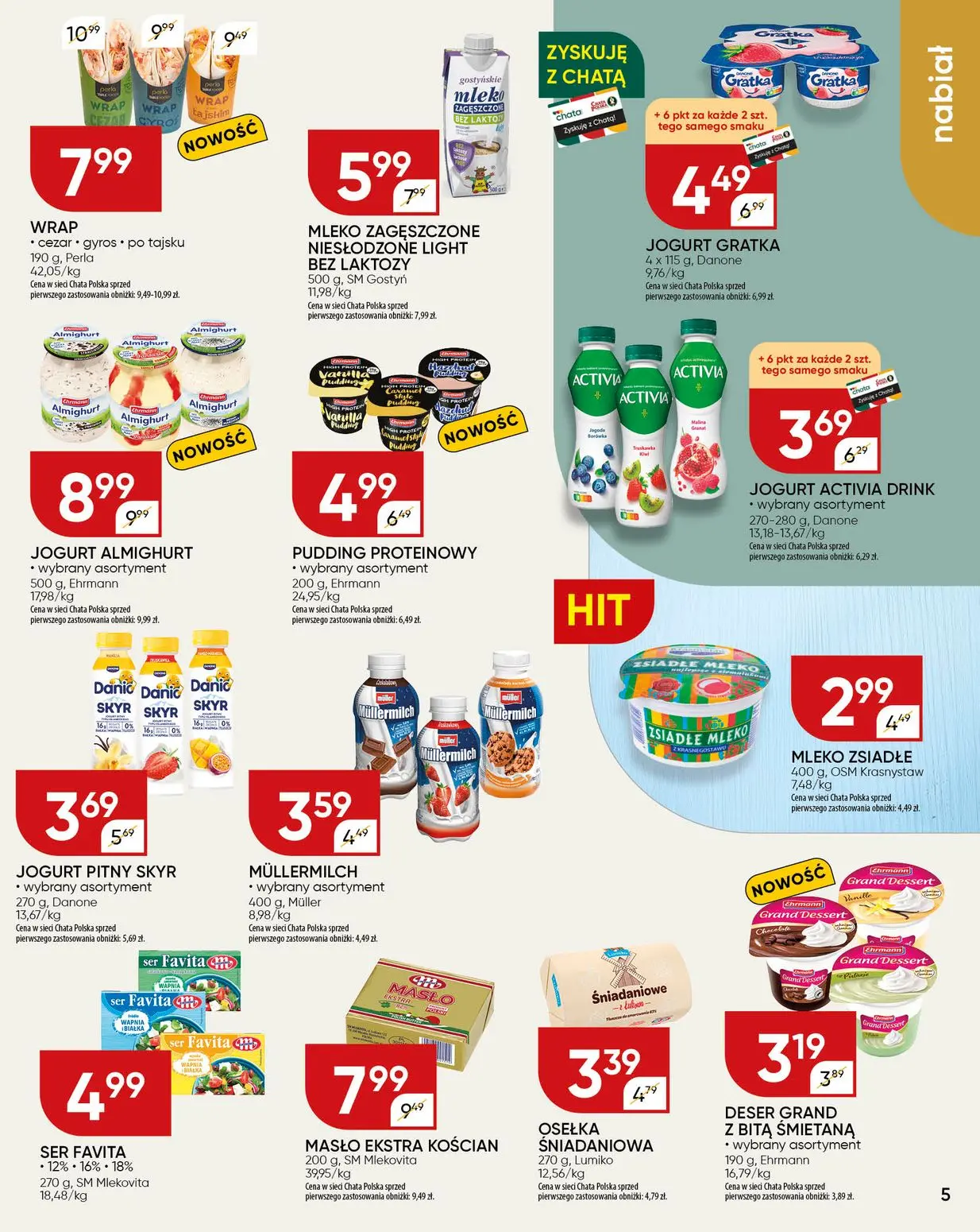 gazetka promocyjna Chata Polska  - Strona 5