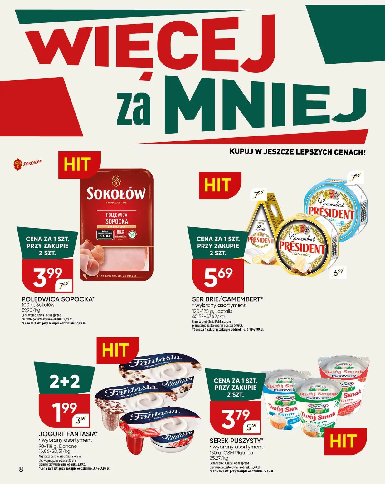 gazetka promocyjna Chata Polska  - Strona 8