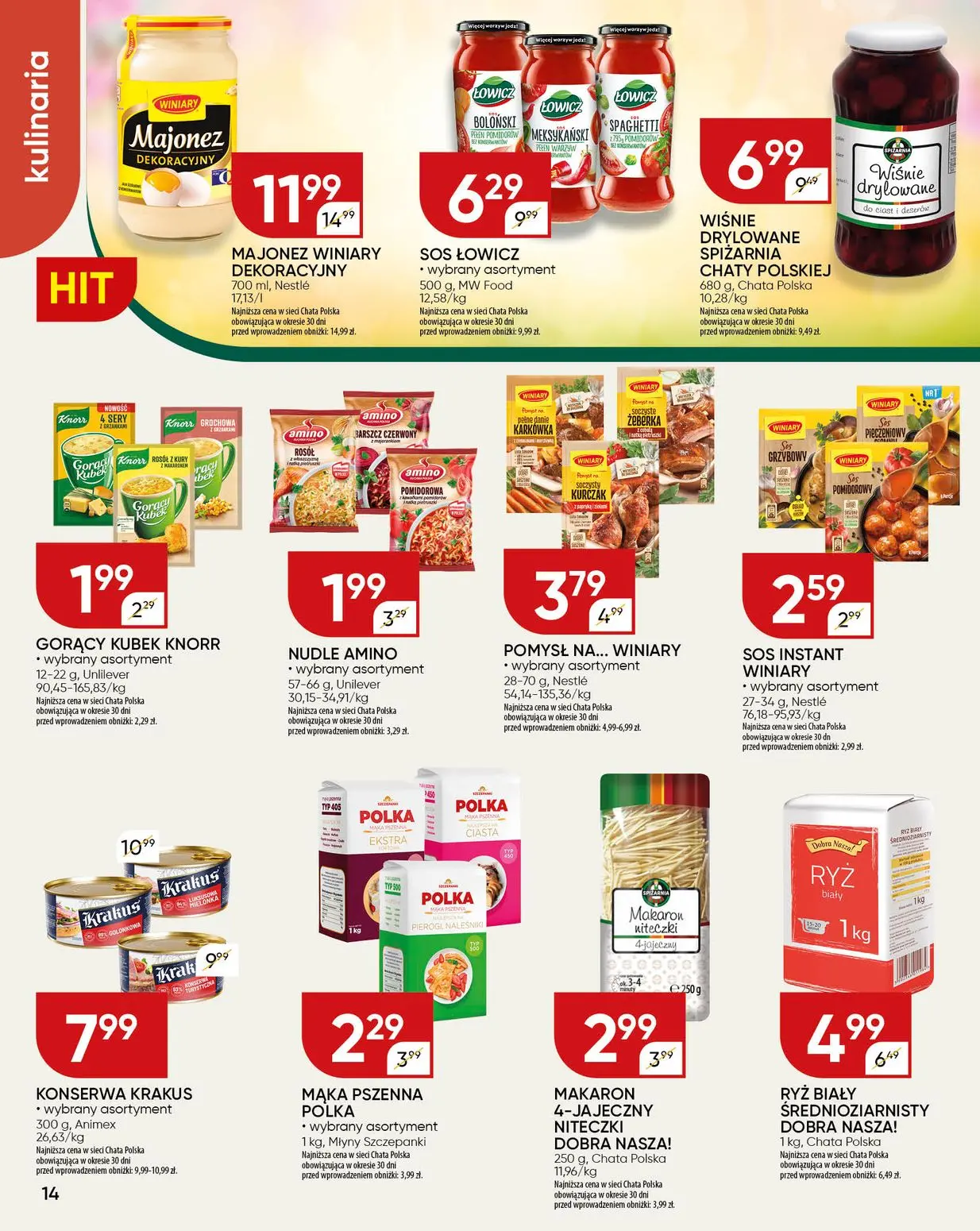 gazetka promocyjna Chata Polska  - Strona 14