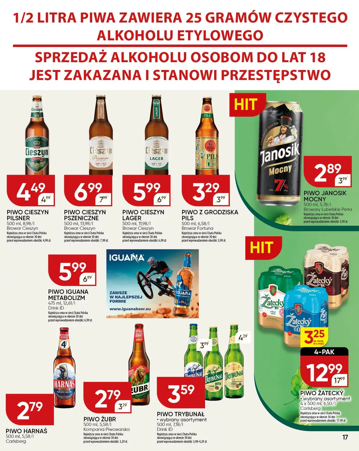 gazetka promocyjna Chata Polska  - Strona 17