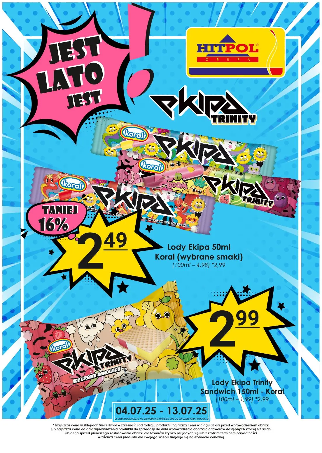 gazetka promocyjna Hitpol LODOWA PROMOCJA! - Strona 1