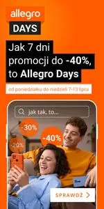 Gazetka promocyjna Allegro, ważna od 2025-07-07 do 2025-07-13.