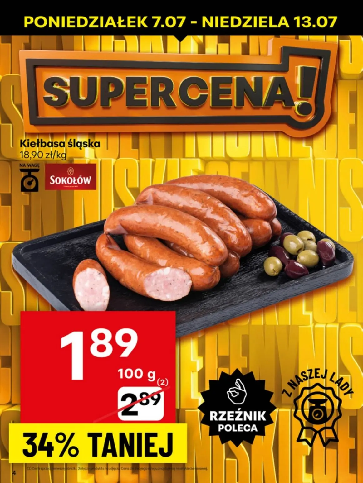 gazetka promocyjna Delikatesy Centrum Od poniedziałku - Strona 4