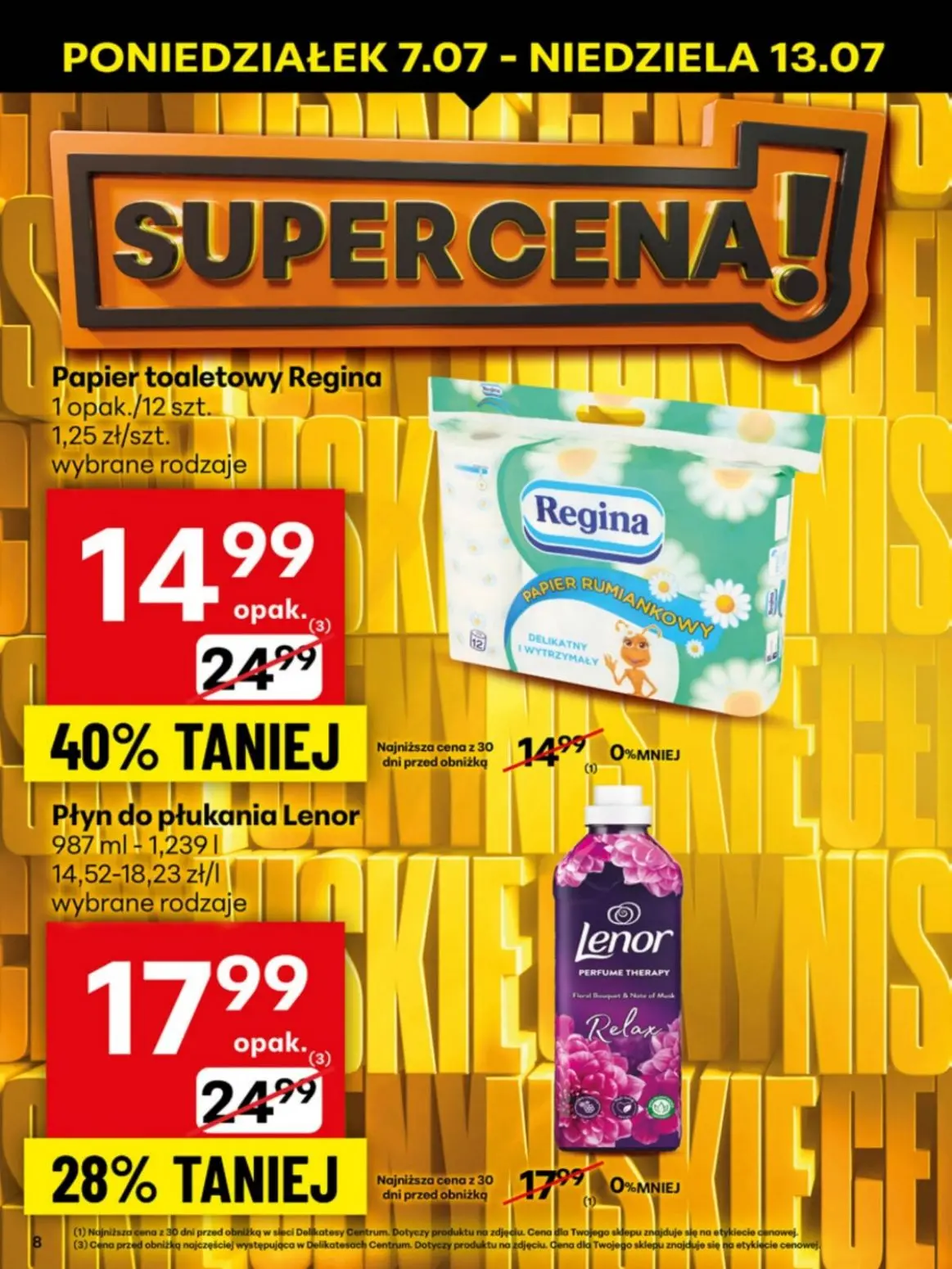 gazetka promocyjna Delikatesy Centrum Od poniedziałku - Strona 8