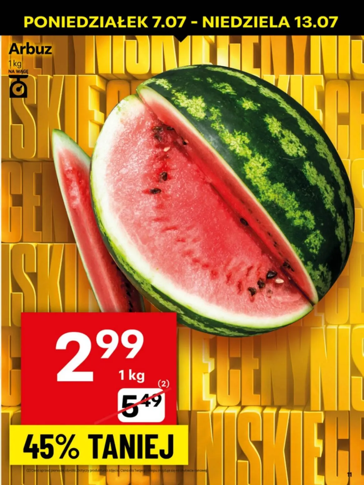 gazetka promocyjna Delikatesy Centrum Od poniedziałku - Strona 11