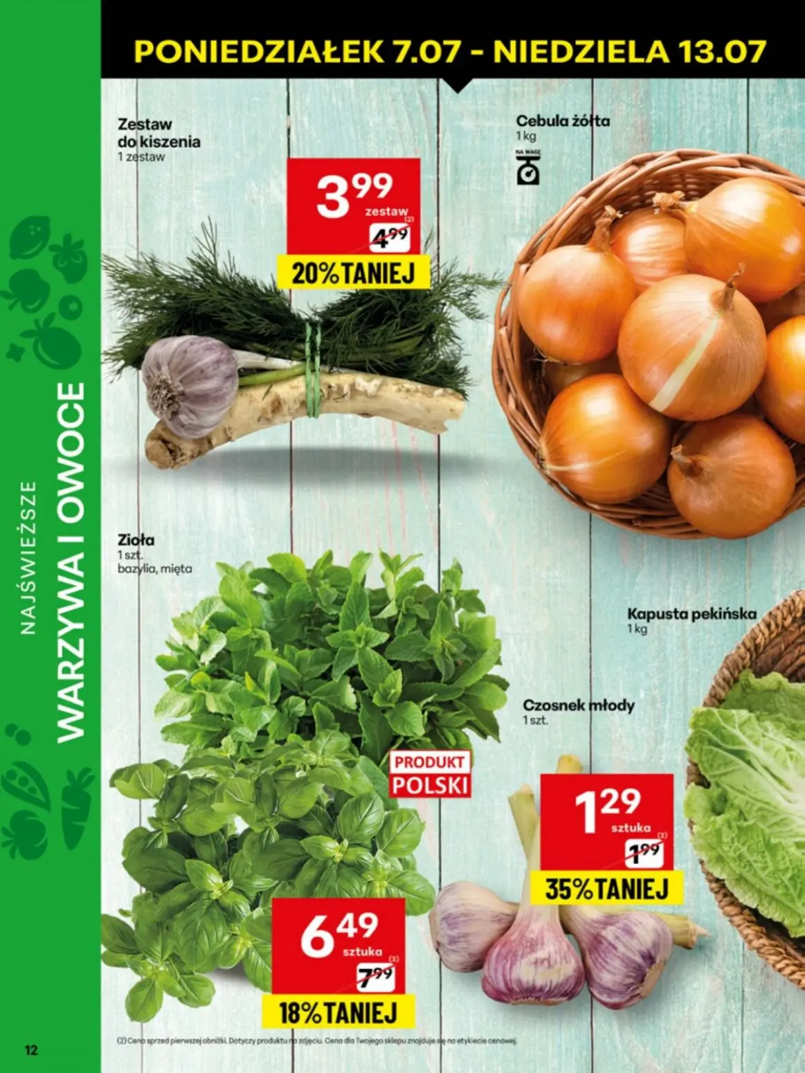gazetka promocyjna Delikatesy Centrum Od poniedziałku - Strona 12