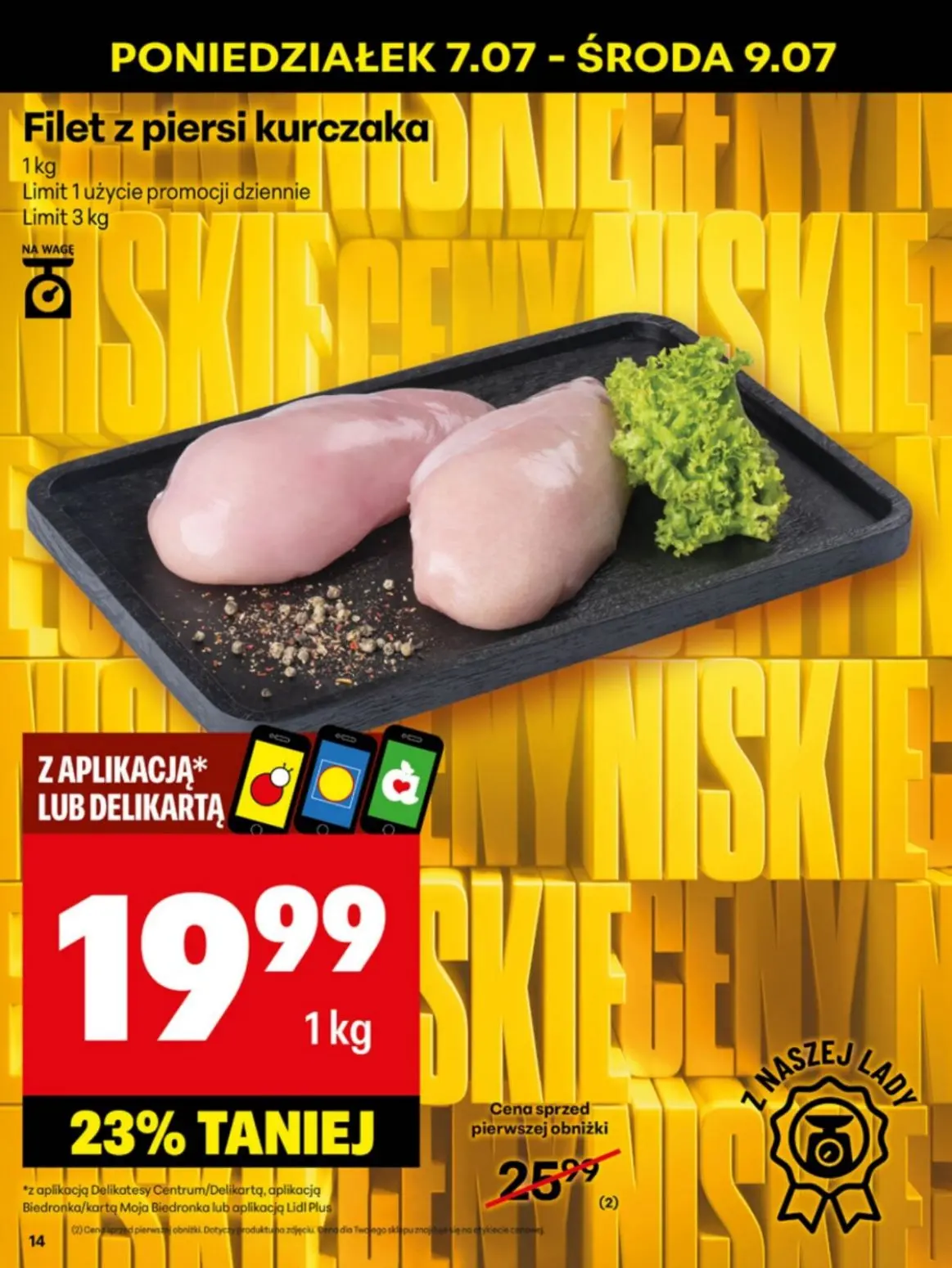 gazetka promocyjna Delikatesy Centrum Od poniedziałku - Strona 14