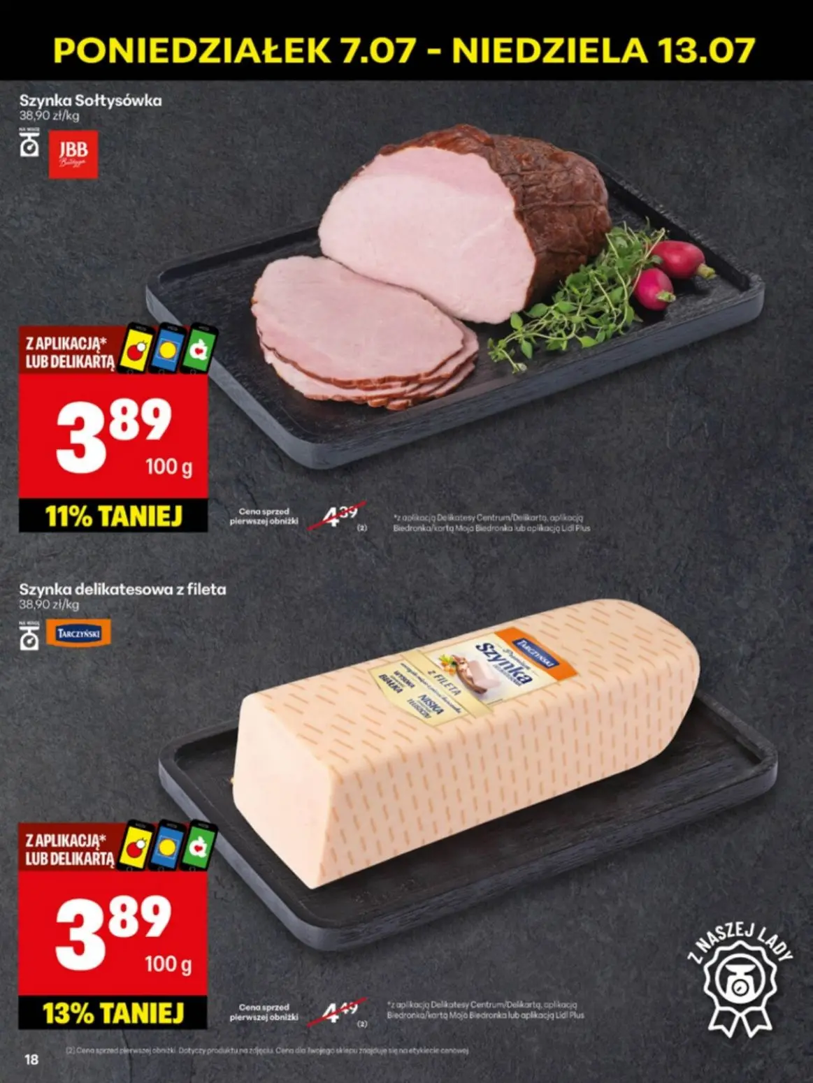 gazetka promocyjna Delikatesy Centrum Od poniedziałku - Strona 18
