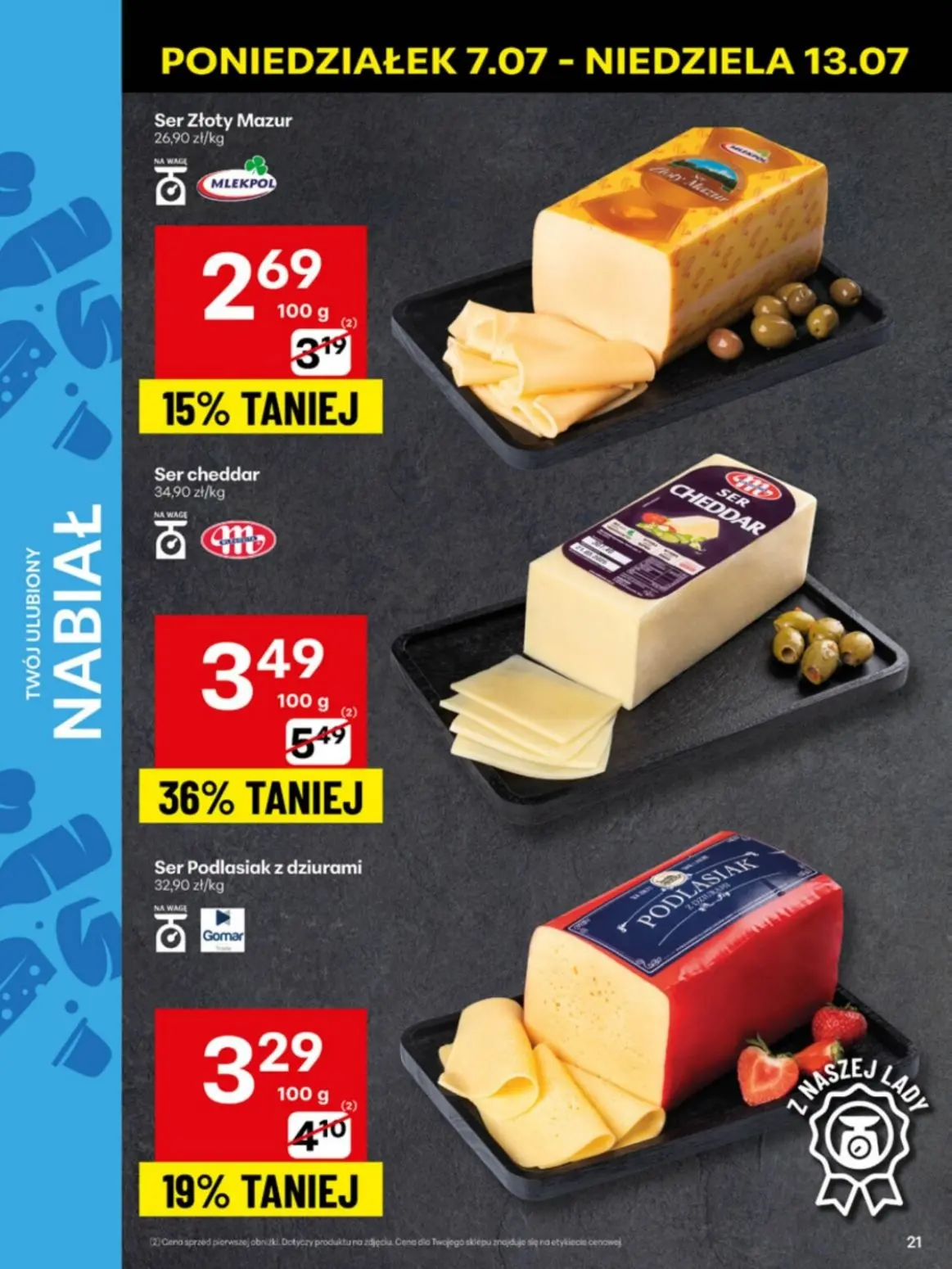 gazetka promocyjna Delikatesy Centrum Od poniedziałku - Strona 21