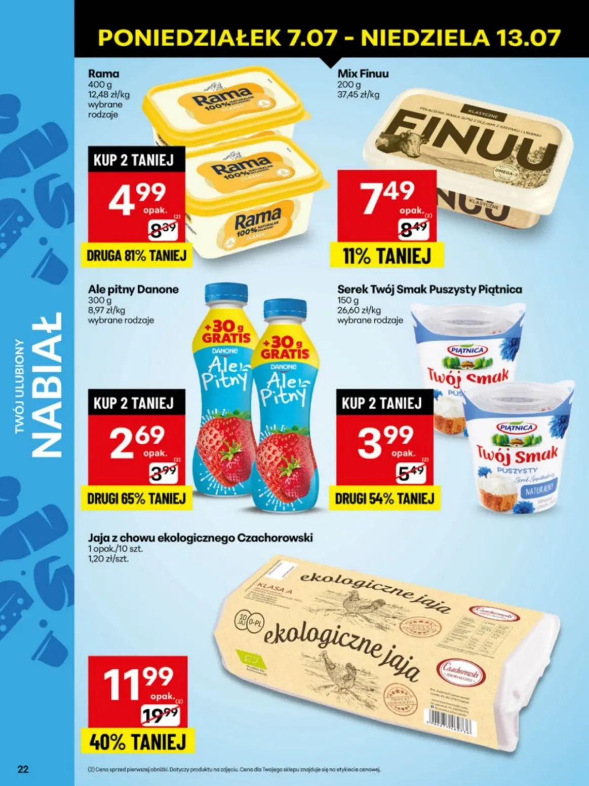 gazetka promocyjna Delikatesy Centrum Od poniedziałku - Strona 22