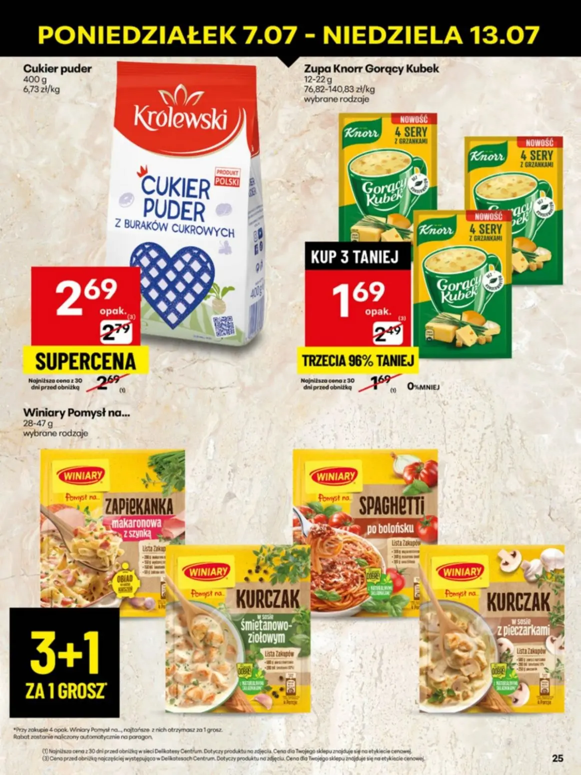 gazetka promocyjna Delikatesy Centrum Od poniedziałku - Strona 25