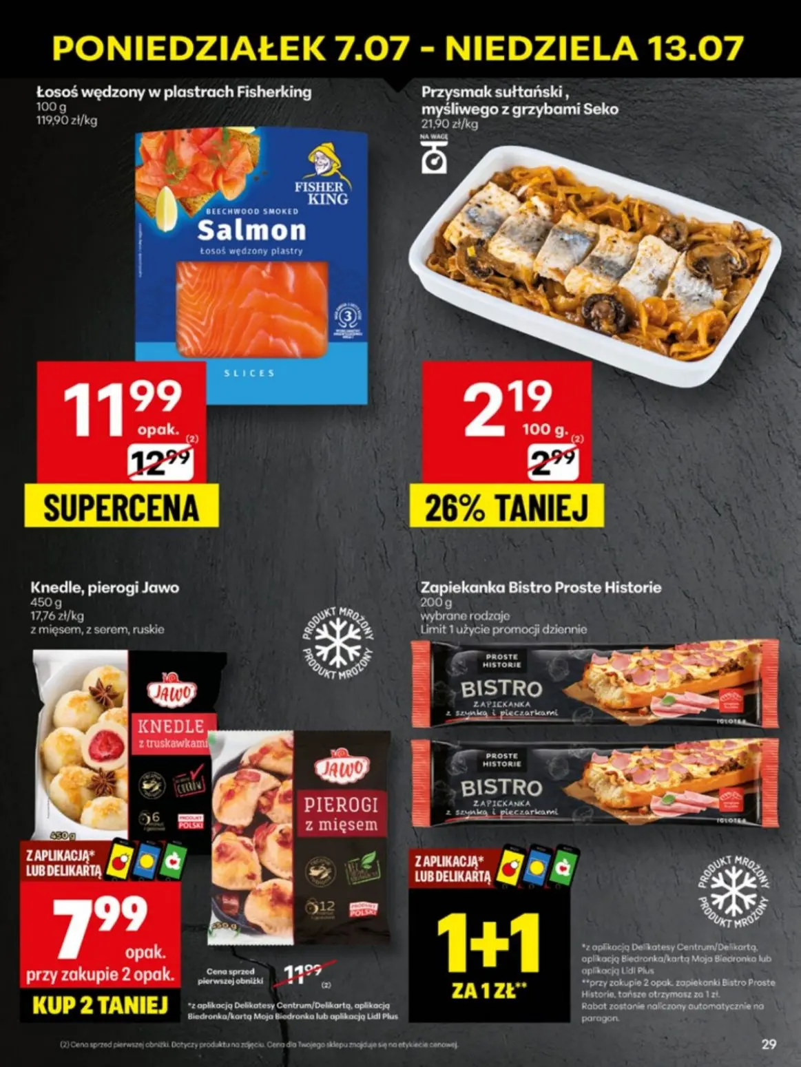 gazetka promocyjna Delikatesy Centrum Od poniedziałku - Strona 29