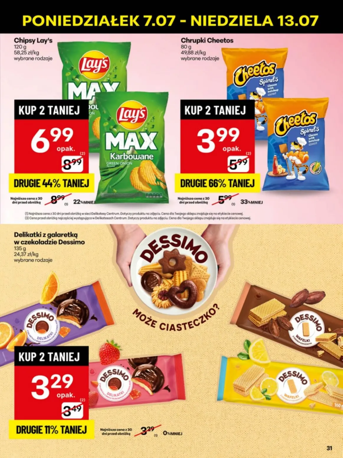 gazetka promocyjna Delikatesy Centrum Od poniedziałku - Strona 31