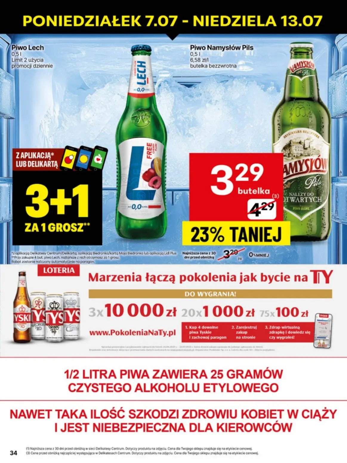 gazetka promocyjna Delikatesy Centrum Od poniedziałku - Strona 34