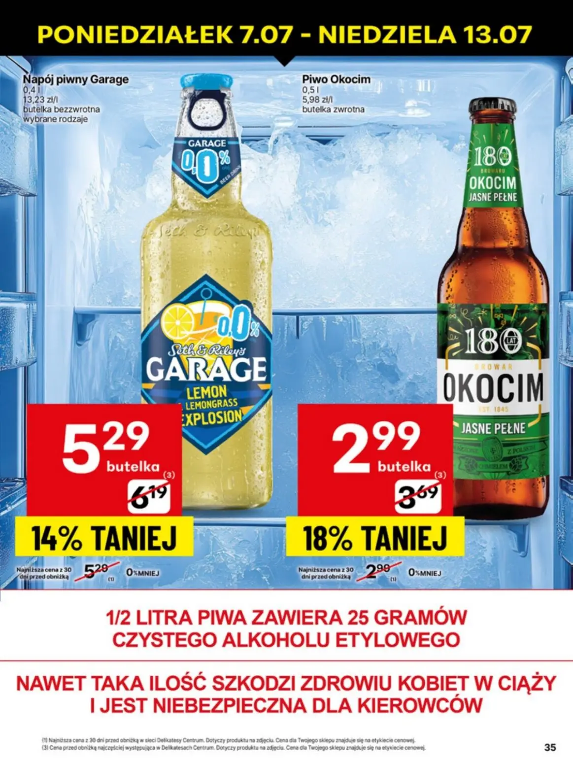 gazetka promocyjna Delikatesy Centrum Od poniedziałku - Strona 35