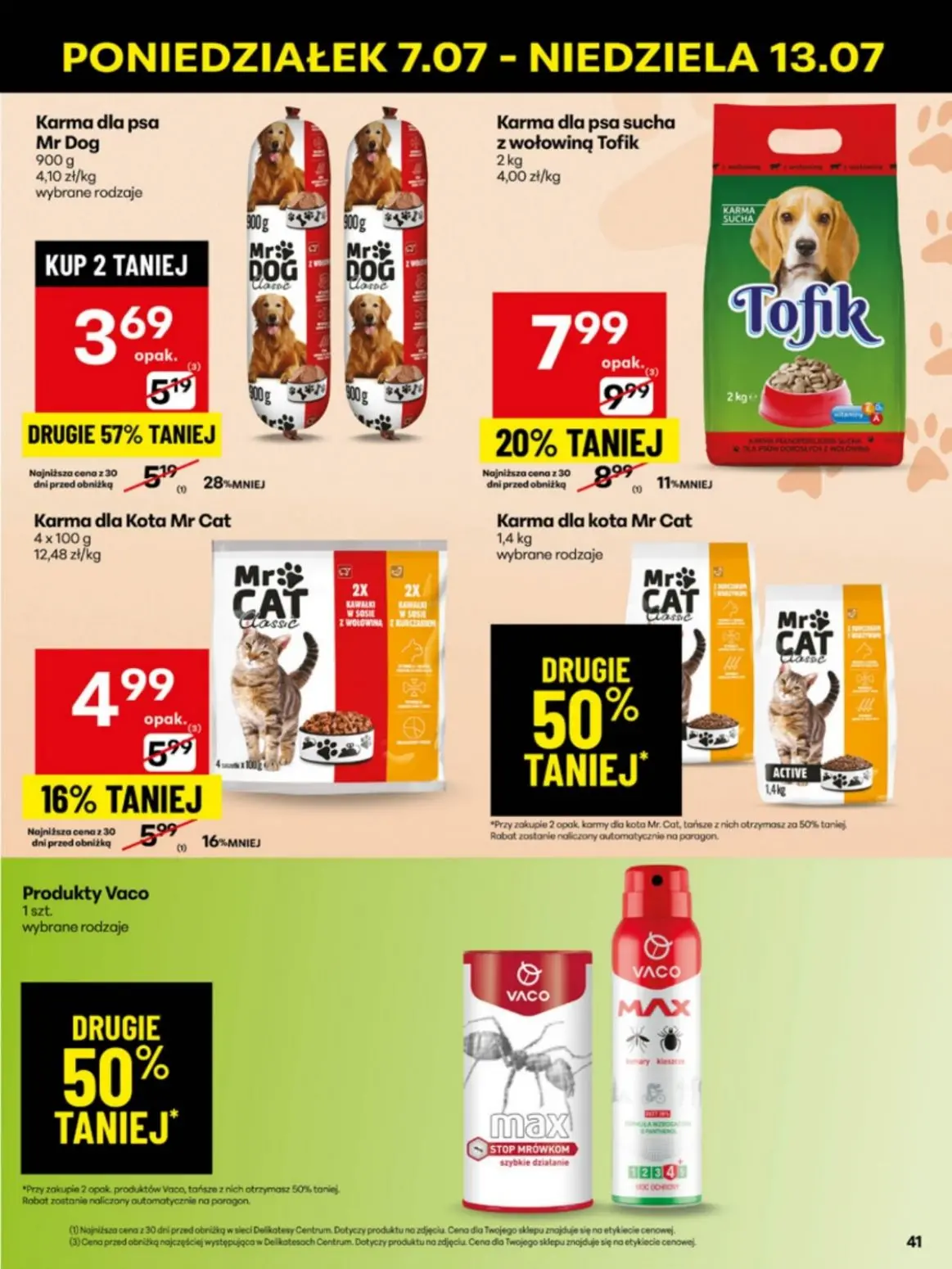 gazetka promocyjna Delikatesy Centrum Od poniedziałku - Strona 41
