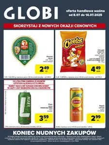 Gazetka promocyjna Globi, ważna od 2025-07-08 do 2025-07-14.