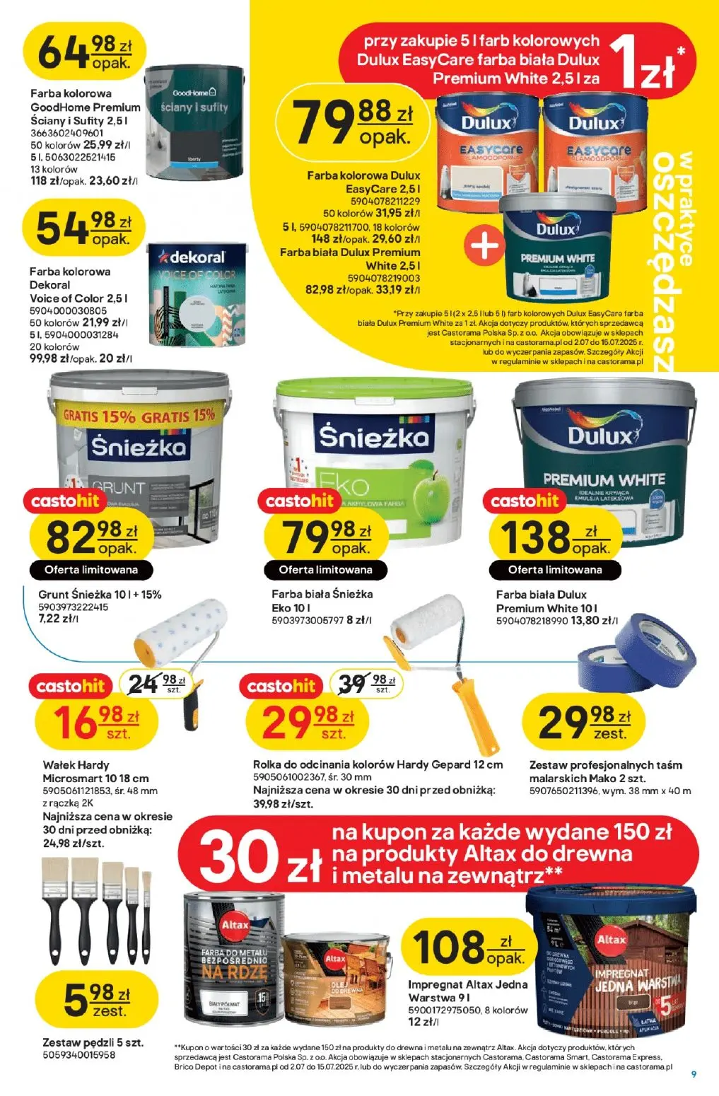 gazetka promocyjna castorama Drzwi i podłogi - Strona 9