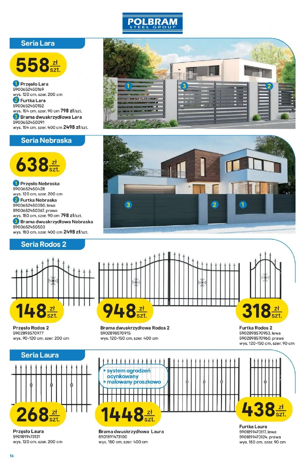 gazetka promocyjna castorama Drzwi i podłogi - Strona 16