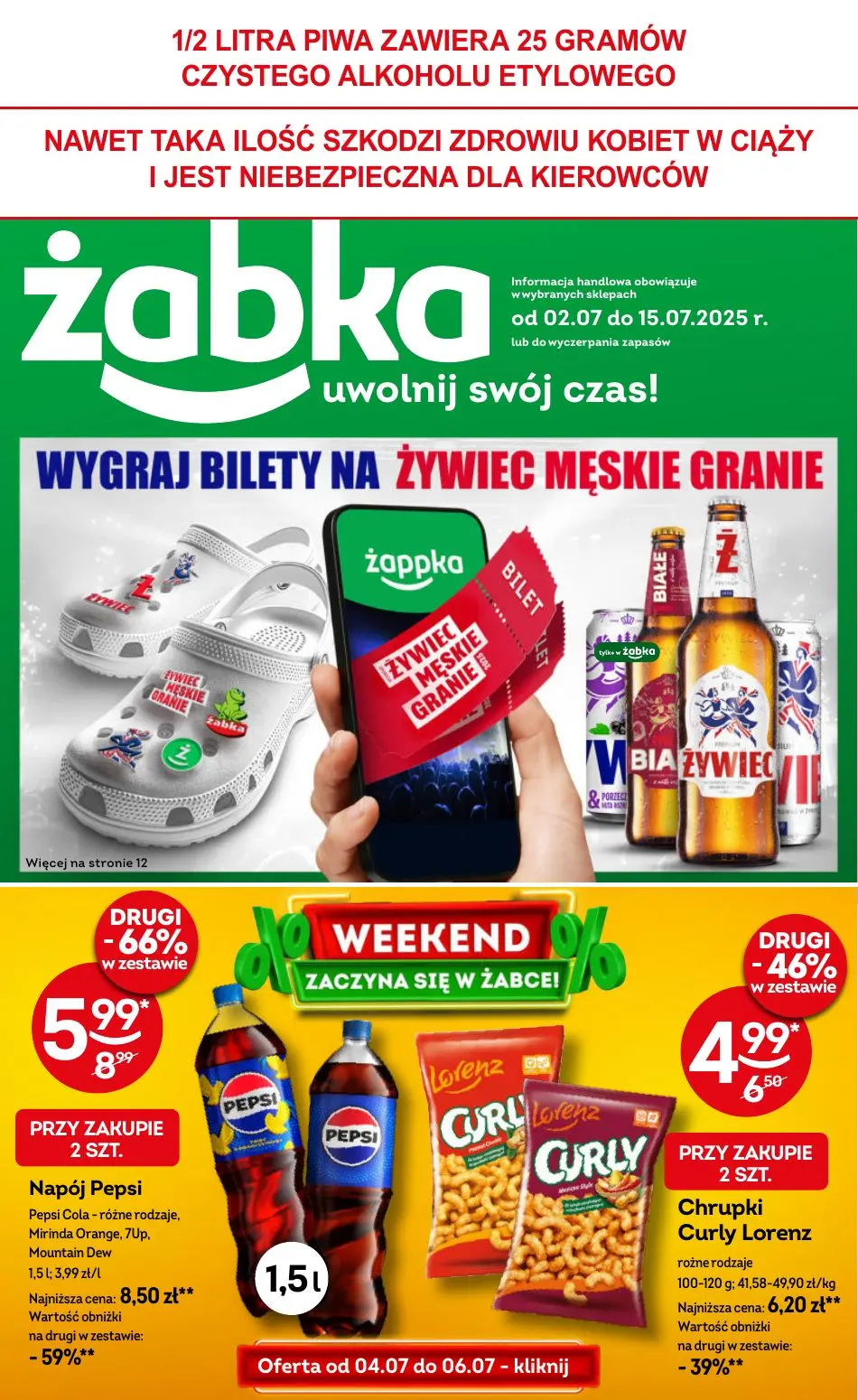 gazetka promocyjna Żabka Uwolnij swój czas! - Strona 1
