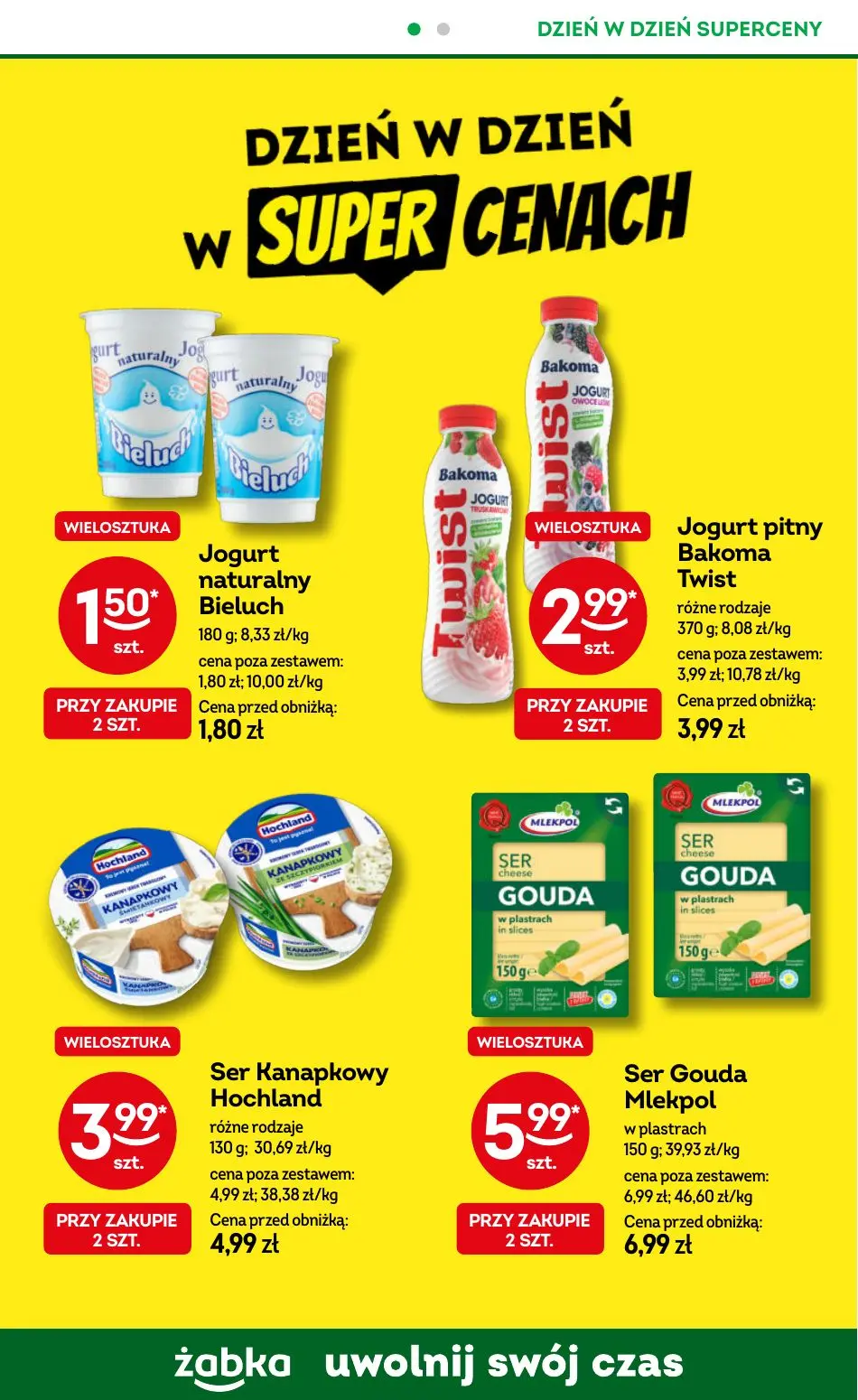 gazetka promocyjna Żabka Uwolnij swój czas! - Strona 64