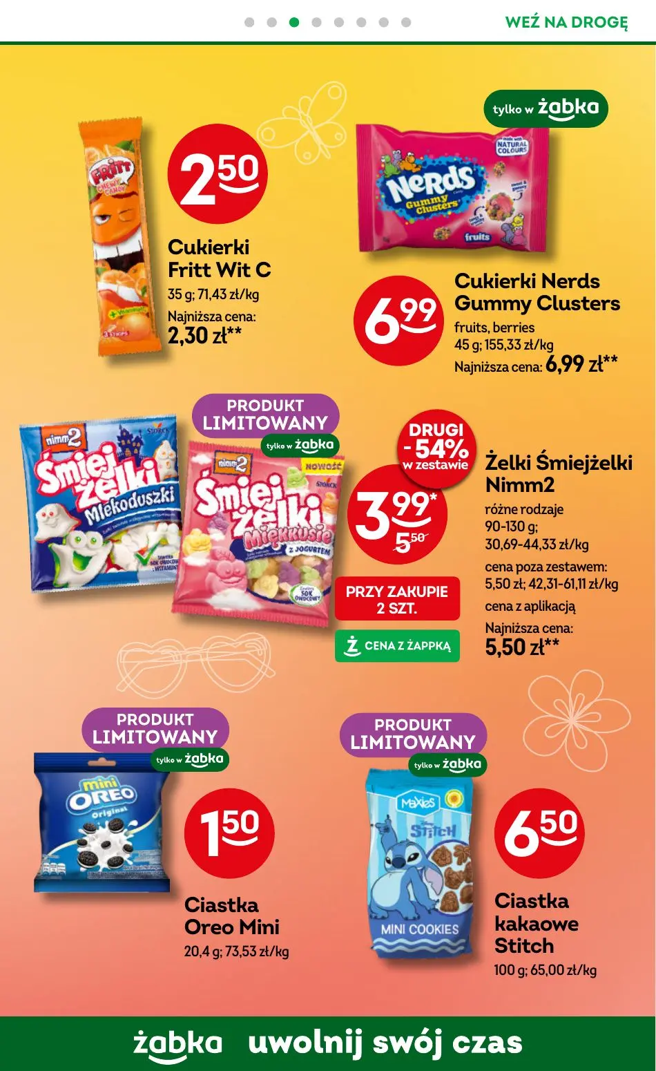gazetka promocyjna Żabka Uwolnij swój czas! - Strona 68