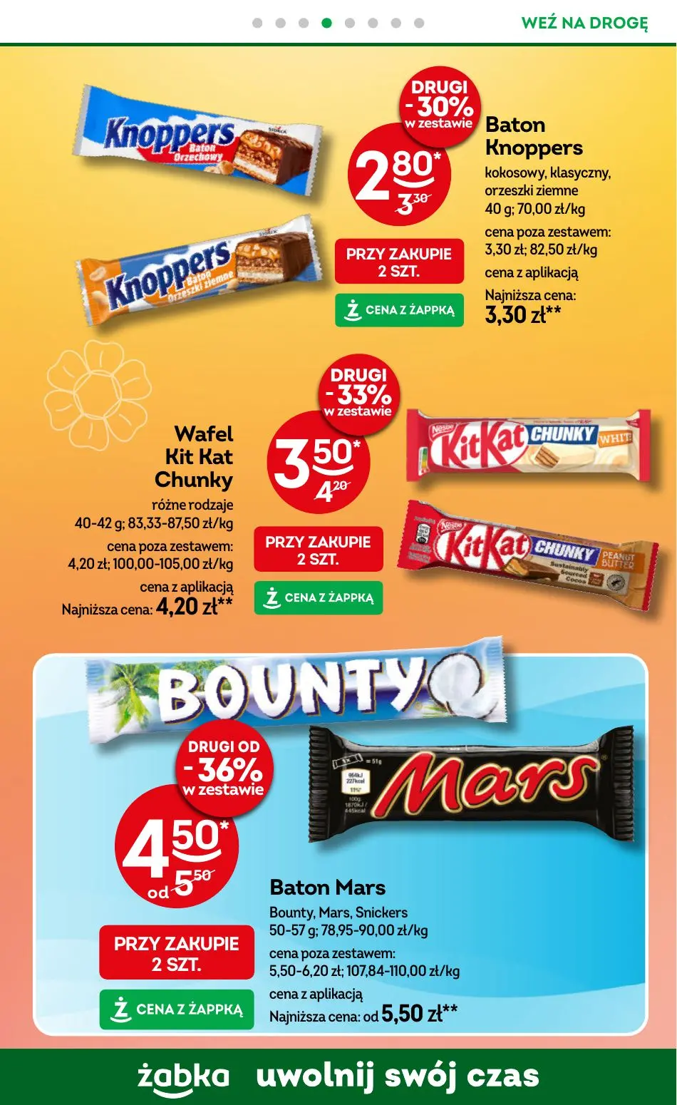 gazetka promocyjna Żabka Uwolnij swój czas! - Strona 69