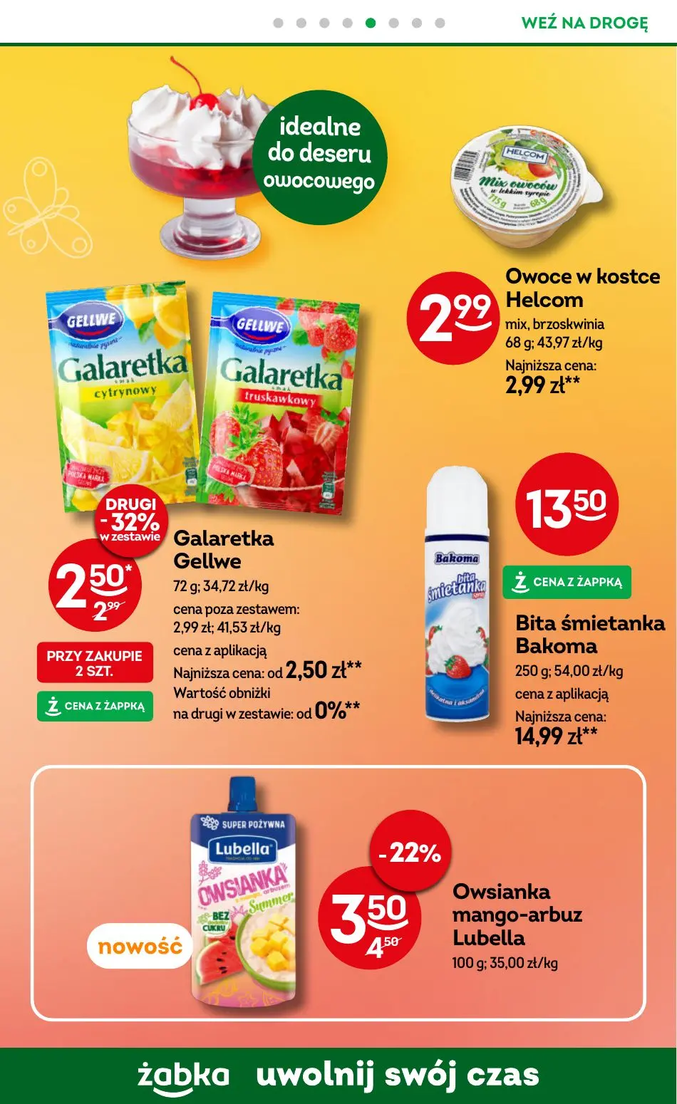 gazetka promocyjna Żabka Uwolnij swój czas! - Strona 70