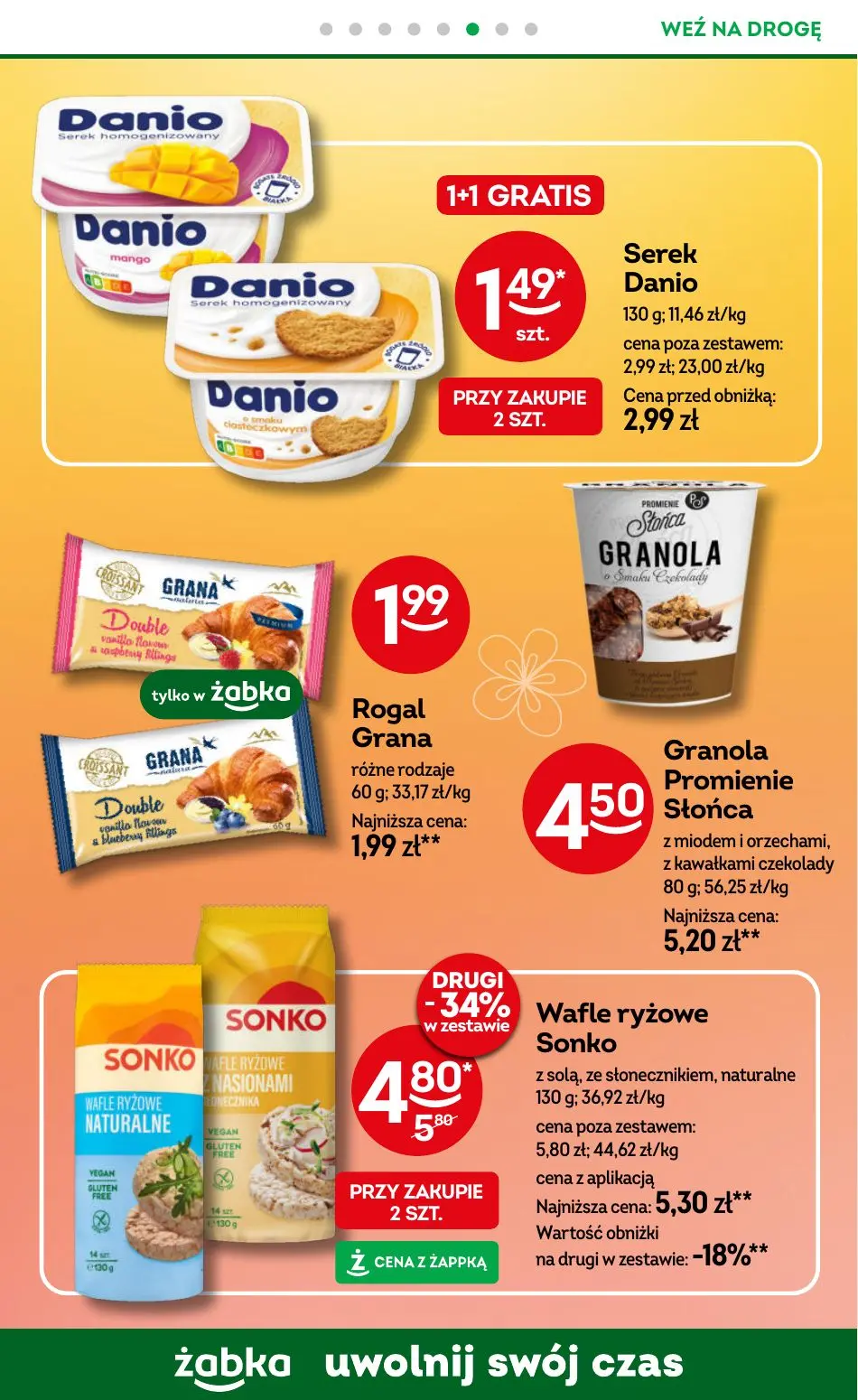 gazetka promocyjna Żabka Uwolnij swój czas! - Strona 71