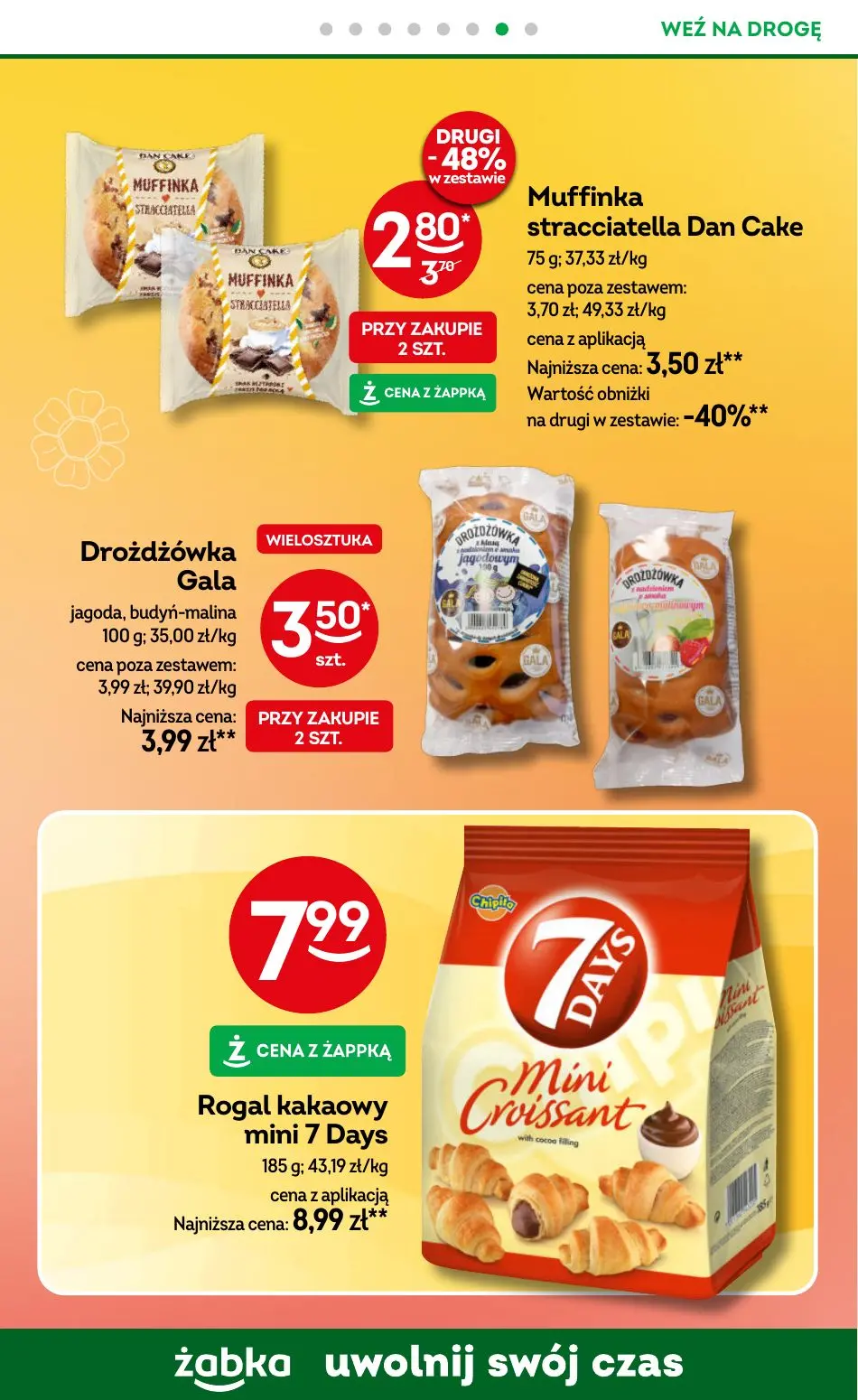gazetka promocyjna Żabka Uwolnij swój czas! - Strona 72