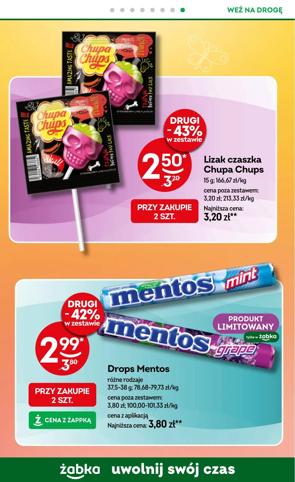 gazetka promocyjna Żabka Uwolnij swój czas! - Strona 73