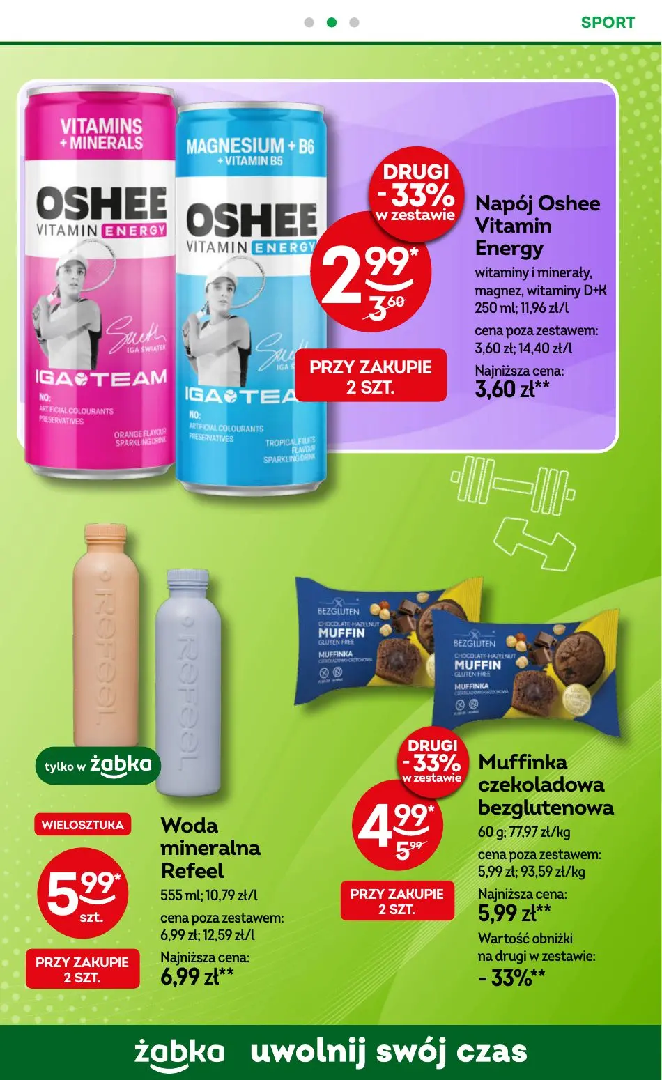 gazetka promocyjna Żabka Uwolnij swój czas! - Strona 75