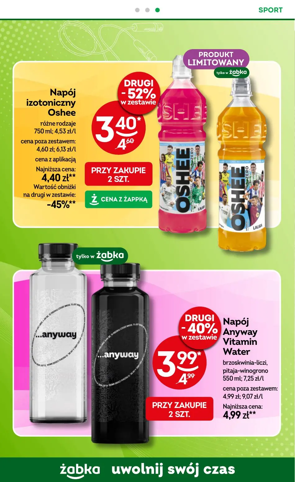 gazetka promocyjna Żabka Uwolnij swój czas! - Strona 76