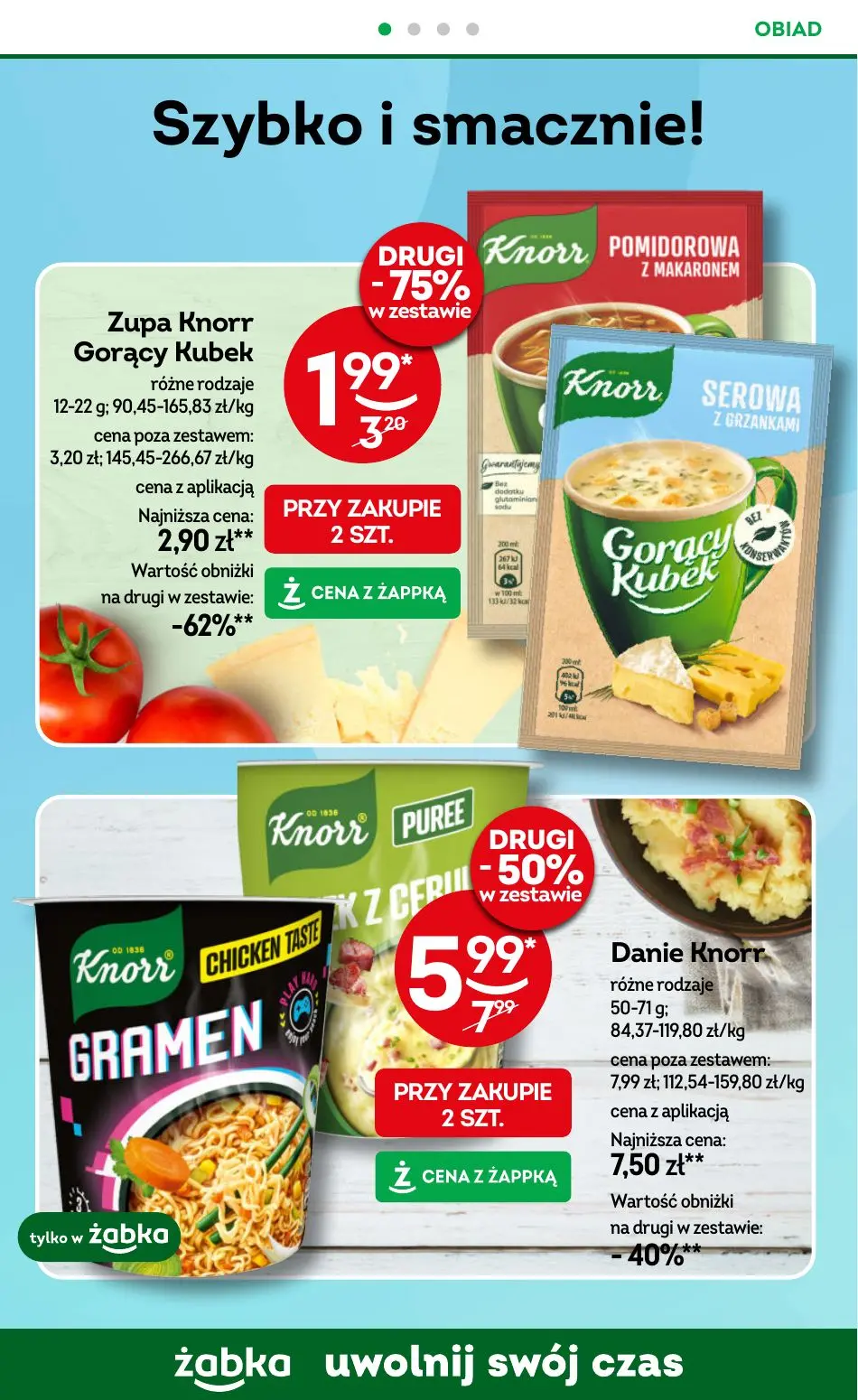 gazetka promocyjna Żabka Uwolnij swój czas! - Strona 78