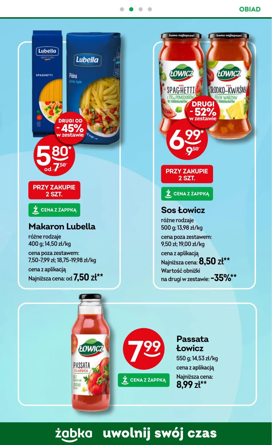 gazetka promocyjna Żabka Uwolnij swój czas! - Strona 79