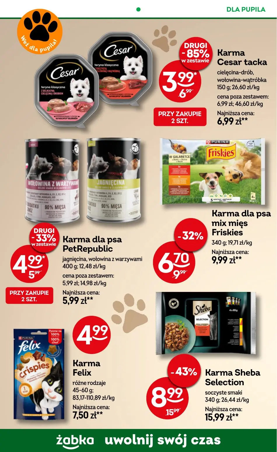 gazetka promocyjna Żabka Uwolnij swój czas! - Strona 85