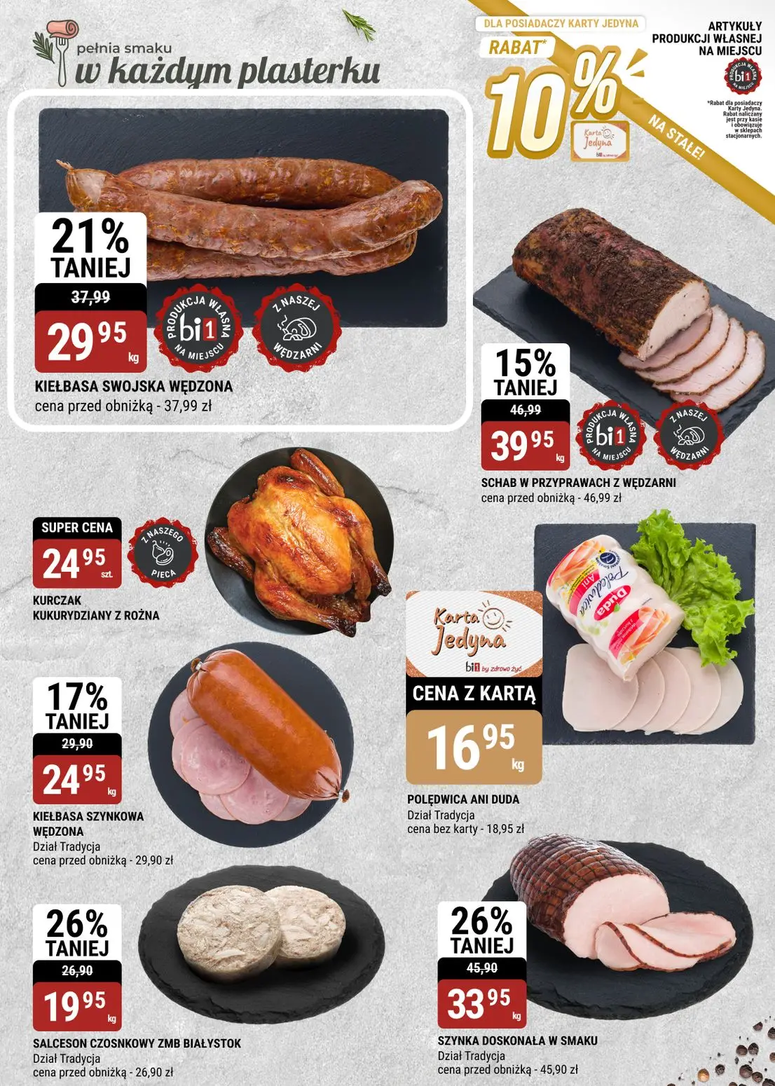 gazetka promocyjna bi1 Biała, Czeladź, Legnica, Wałbrzych - Strona 9