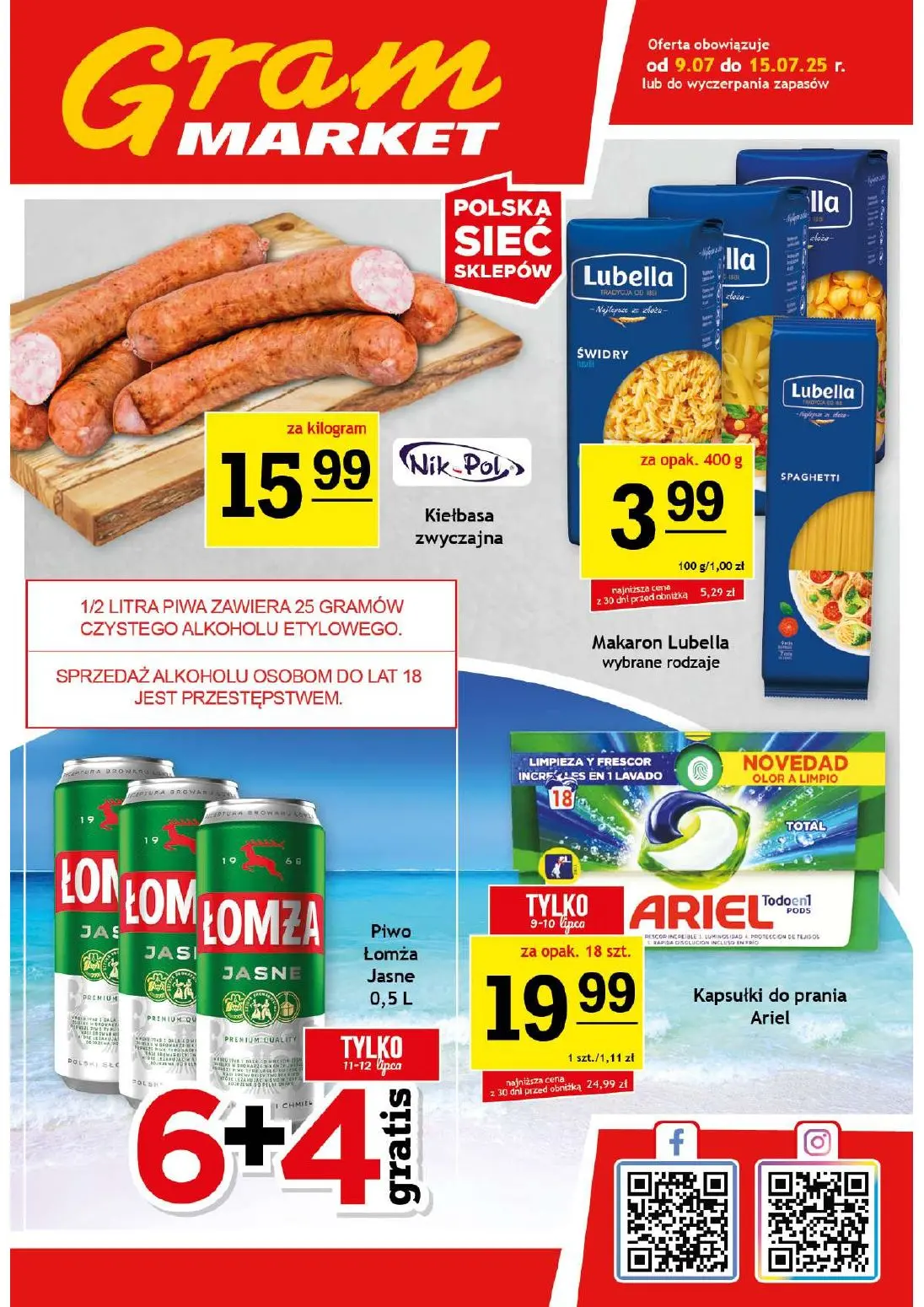 gazetka promocyjna Gram Market Polska sieć sklepów - Strona 1